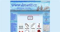 Desktop Screenshot of danetti.cz
